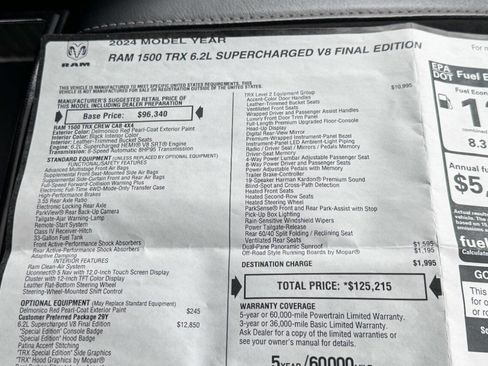 Used 2024 RAM 1500 TRX image 57