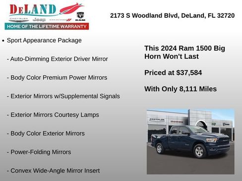 Used 2024 RAM 1500 Big Horn image 30