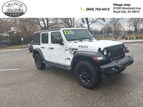 Used 2023 Jeep Wrangler Unlimited Sport image 1