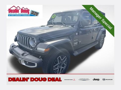 Used 2024 Jeep Wrangler Unlimited Sahara AWD/4WD image 1