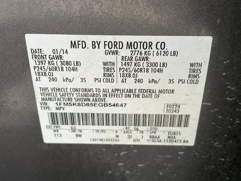 Used 2014 Ford Explorer XLT w/ Equipment Group 201A AWD/4WD image 23