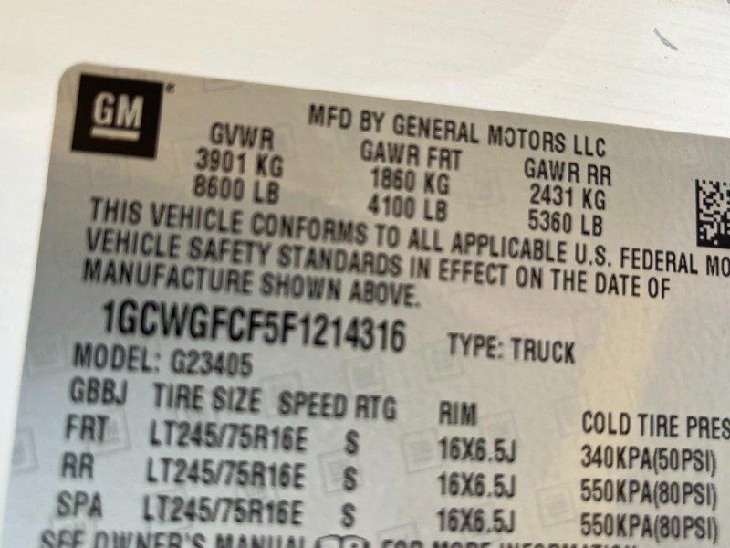 Used 2015 Chevrolet Express 2500 RWD image 10