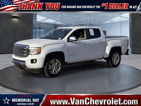 Certified 2016 GMC Canyon SLT w/ Driver Alert Package RWD image 1