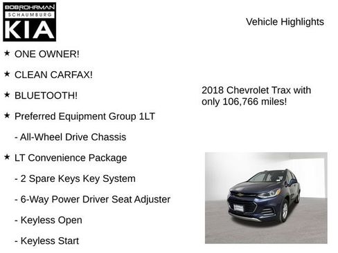 Used 2018 Chevrolet Trax LT w/ LT Convenience Package image 7