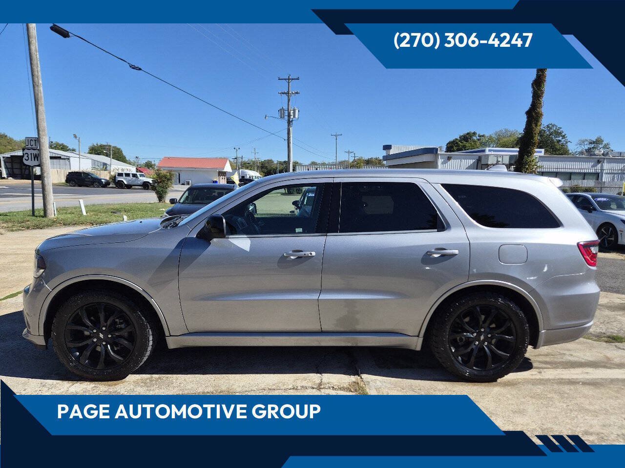 Used 2020 Dodge Durango SXT RWD image 1