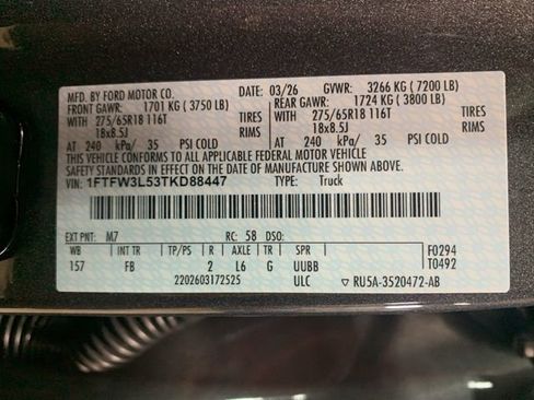 New 2026 Ford F150 XLT AWD/4WD image 18