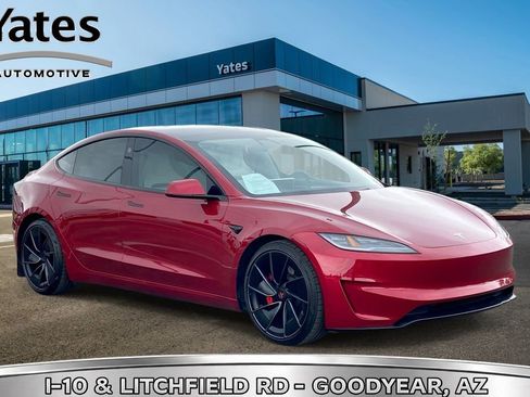 Used 2025 Tesla Model 3 Performance AWD/4WD image 1