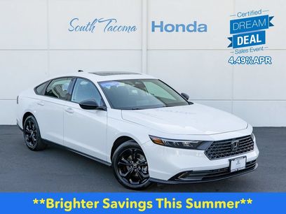 Certified 2025 Honda Accord SE