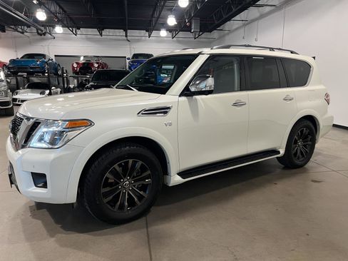 Used 2020 Nissan Armada Platinum w/ Interior Lighting Package AWD/4WD image 7