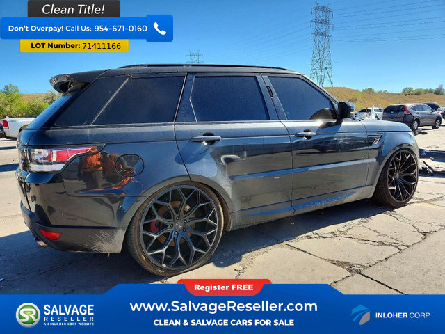 Used 2015 Land Rover Range Rover Sport Supercharged AWD/4WD image 4