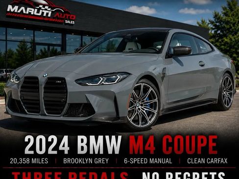 Used 2024 BMW M4 Coupe w/ Executive Package RWD image 68