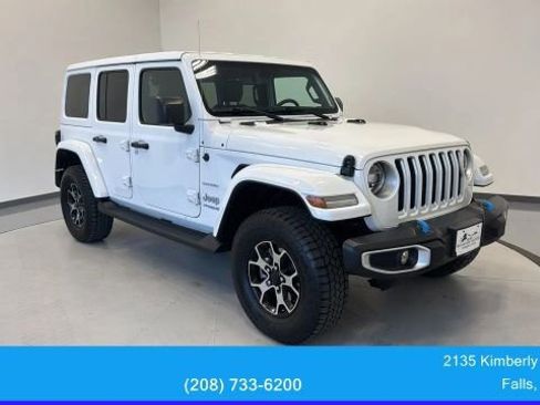 Used 2022 Jeep Wrangler Unlimited Sahara w/ Cold Weather Group image 1