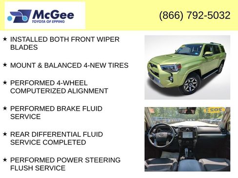 Used 2023 Toyota 4Runner TRD Off-Road Premium AWD/4WD image 8