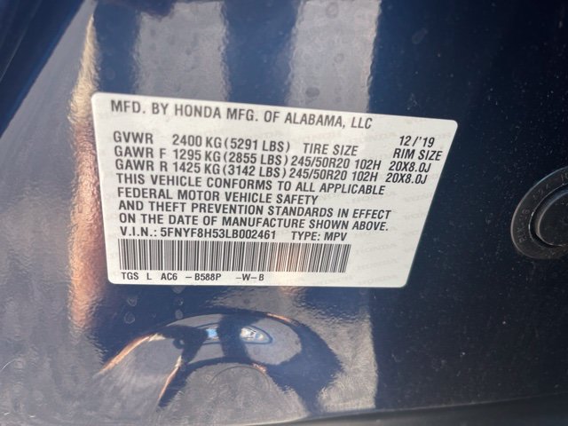 Used 2020 Honda Passport EX-L image 24