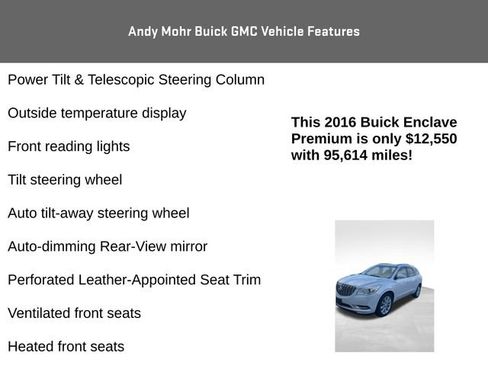 Used 2016 Buick Enclave Premium image 15
