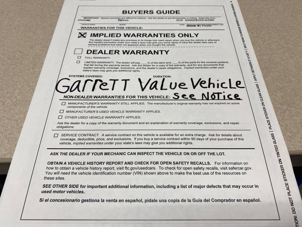 Used 2018 Chevrolet Equinox LS FWD image 27