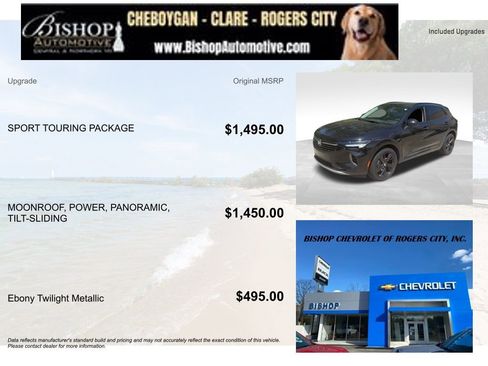 Used 2023 Buick Envision Essence w/ Sport Touring Package AWD/4WD image 3