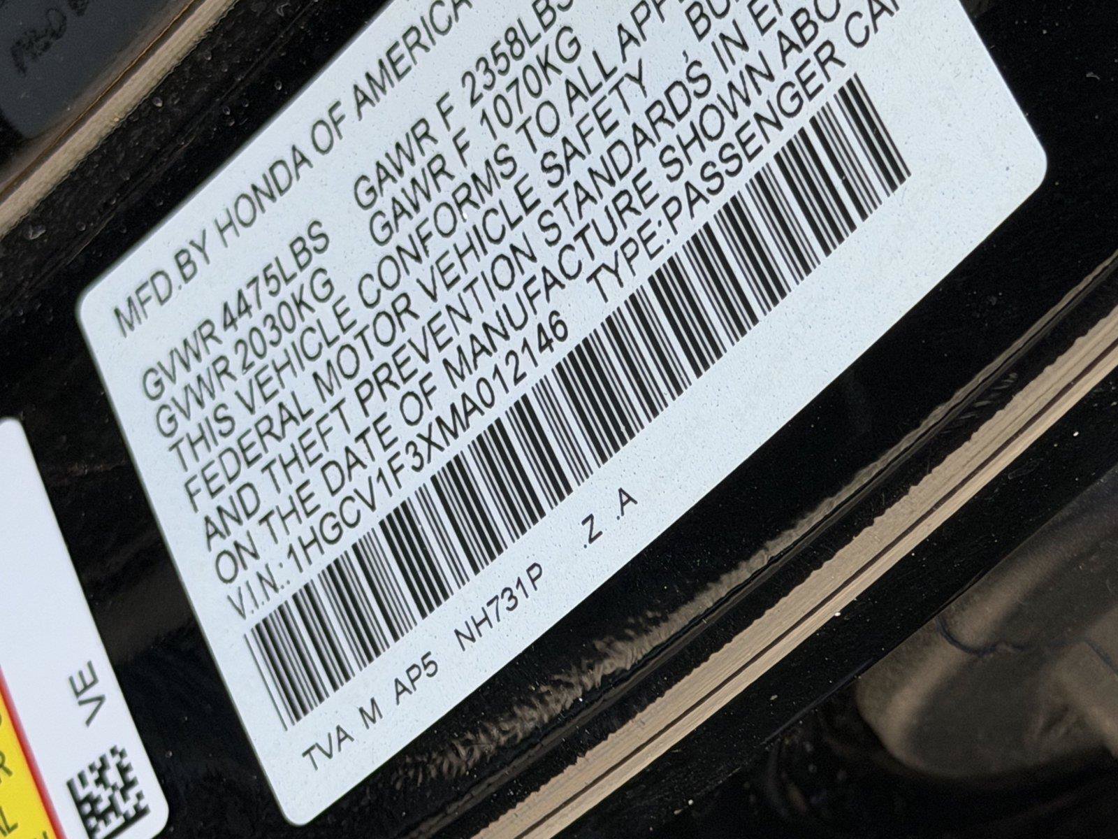 Used 2021 Honda Accord Sport image 29