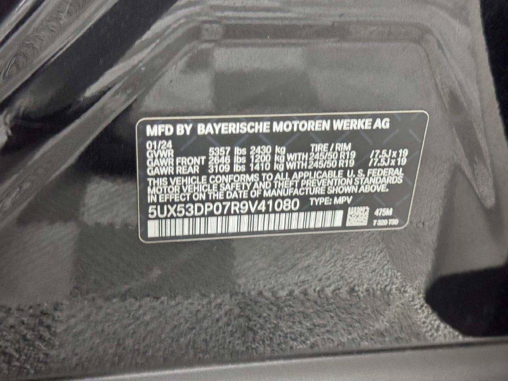Used 2024 BMW X3 xDrive30i w/ Convenience Package AWD/4WD image 34