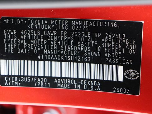 Certified 2025 Toyota Camry LE image 41