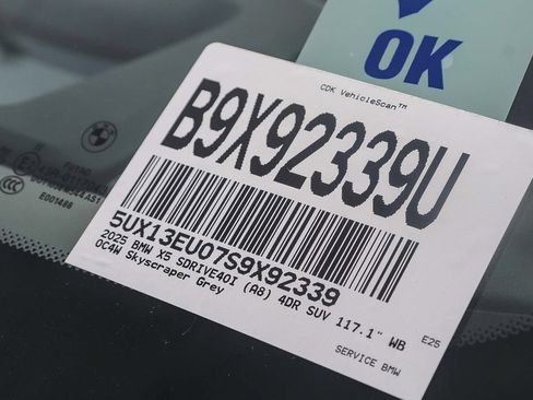 Used 2025 BMW X5 sDrive40i w/ Premium Package RWD image 29