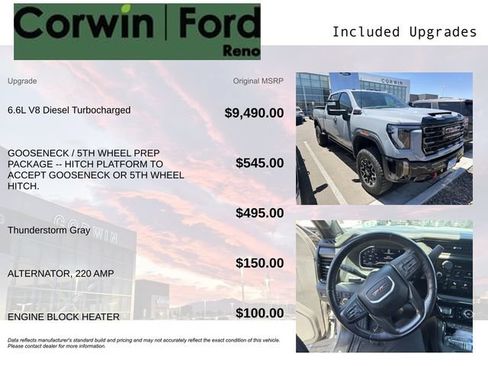 Used 2024 GMC Sierra 2500 AT4X AWD/4WD image 3
