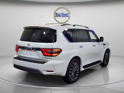 Used 2021 Nissan Armada Platinum w/ Captain's Chairs Package AWD/4WD image 6