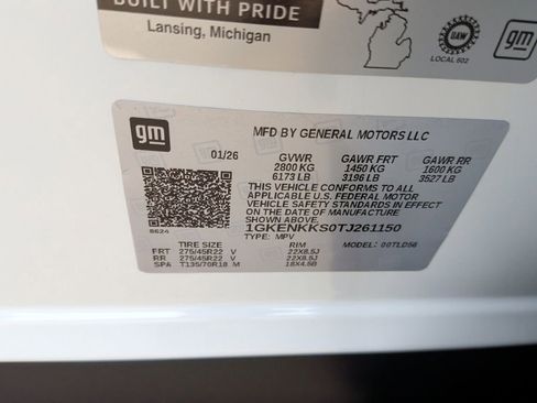 New 2026 GMC Acadia Elevation w/ Black Edition image 49