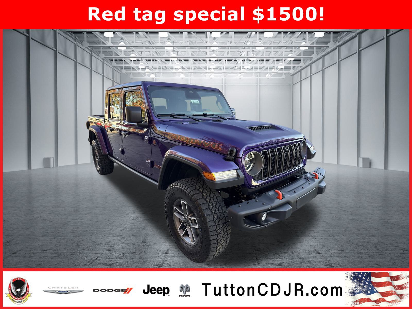 New 2026 Jeep Gladiator Mojave AWD/4WD image 1