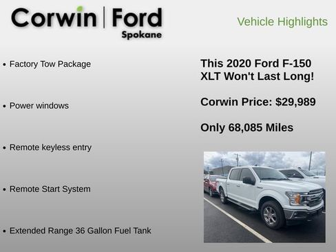 Used 2020 Ford F150 XLT w/ XTR Package AWD/4WD image 6