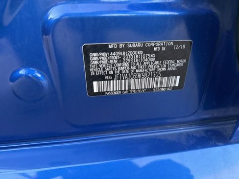 Used 2019 Subaru WRX Premium w/ Popular Package #3 (IZT) image 20