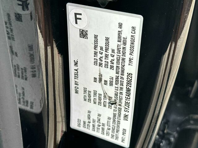 Used 2022 Tesla Model 3 Standard Range RWD image 34