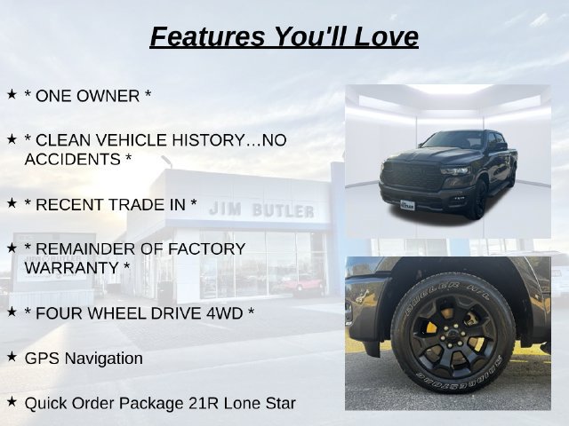 Used 2026 RAM 1500 Lone Star AWD/4WD image 10