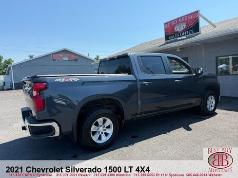 Used 2021 Chevrolet Silverado 1500 LT AWD/4WD image 3