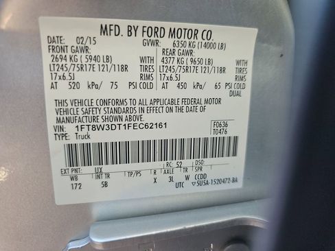 Used 2015 Ford F350 Lariat w/ Lariat Ultimate Package image 17