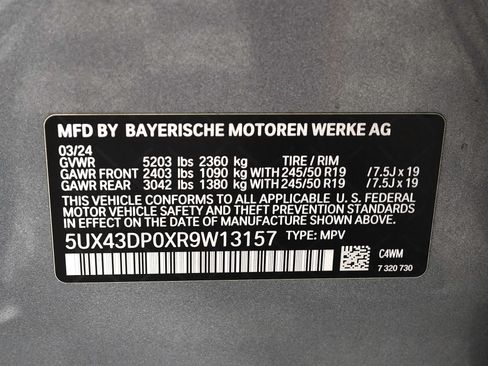 Used 2024 BMW X3 sDrive30i RWD image 35