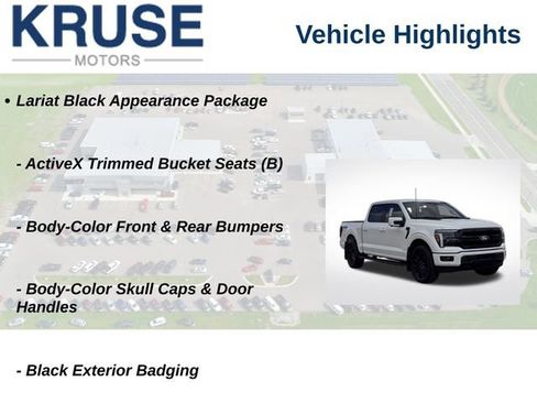 Used 2025 Ford F150 Lariat w/ Bed Utility Package AWD/4WD image 4