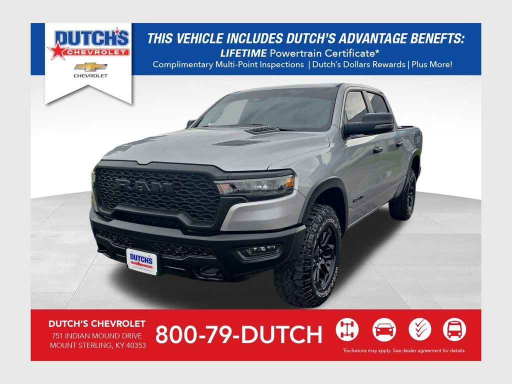 Used 2025 RAM 1500 Rebel w/ Rebel Level 1 Equipment Group AWD/4WD 360° Tour