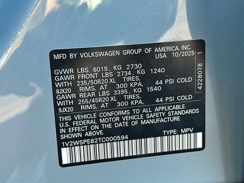 New 2026 Volkswagen ID.4 Pro S AWD/4WD image 29