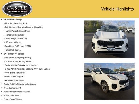 Used 2017 Kia Sportage EX w/ EX Technology Package FWD image 4