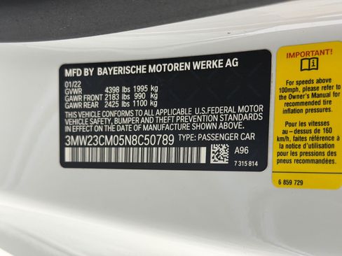 Used 2022 BMW 230i Coupe w/ Premium Package 2 RWD image 27