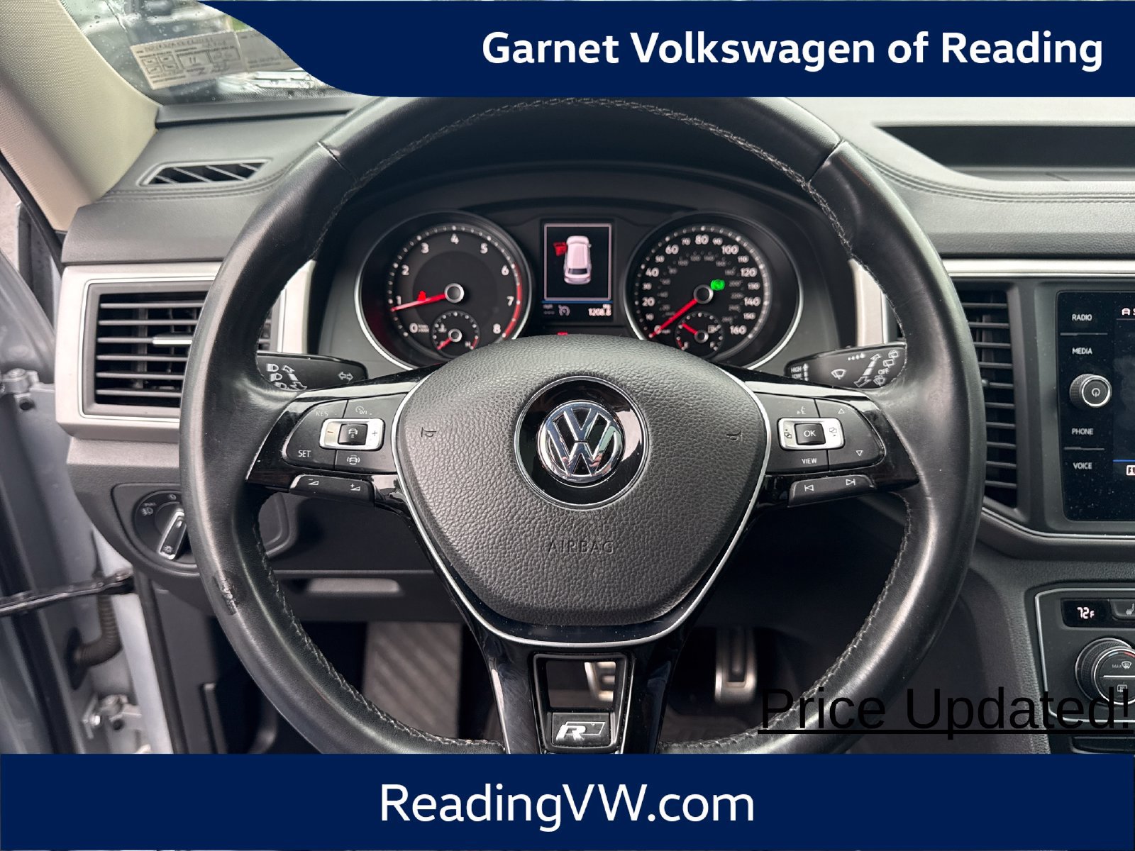 Used 2019 Volkswagen Atlas SE w/ Panoramic Sunroof Package AWD/4WD image 15