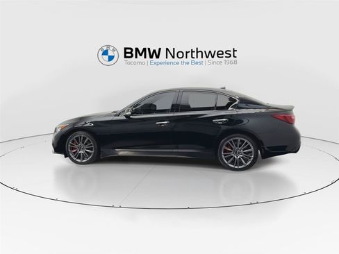 Used 2023 INFINITI Q50 Red Sport 400 w/ Black Opal Edition AWD/4WD image 11