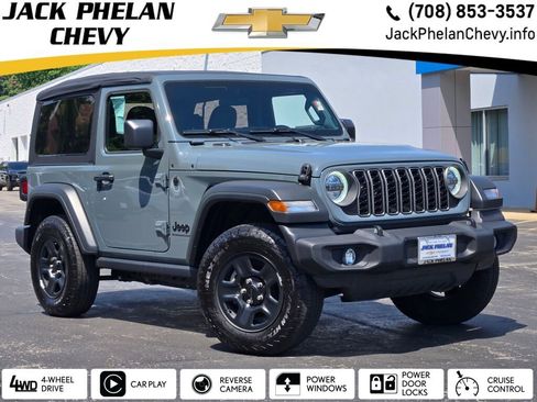 Used 2025 Jeep Wrangler Sport AWD/4WD image 1