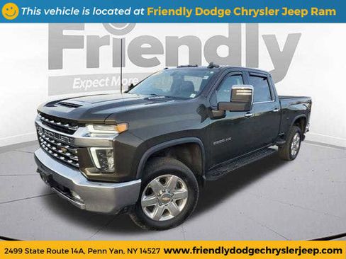 Used 2022 Chevrolet Silverado 2500 LTZ w/ Snow Plow Prep/Camper Package image 1