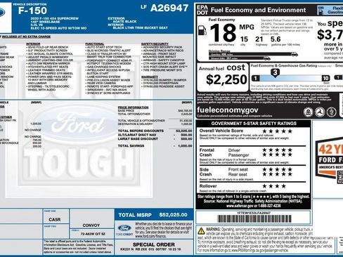 Used 2020 Ford F150 Lariat AWD/4WD image 36