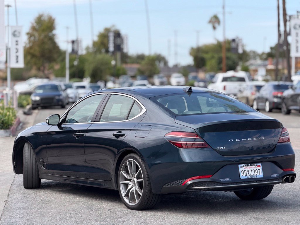 Used 2022 Genesis G70 2.0T w/ Prestige Package RWD image 2