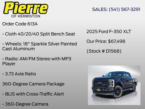 New 2025 Ford F350 XLT w/ Black Appearance Package image 24