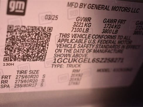 New 2025 Chevrolet Silverado 1500 LTZ w/ LTZ Premium Package image 41