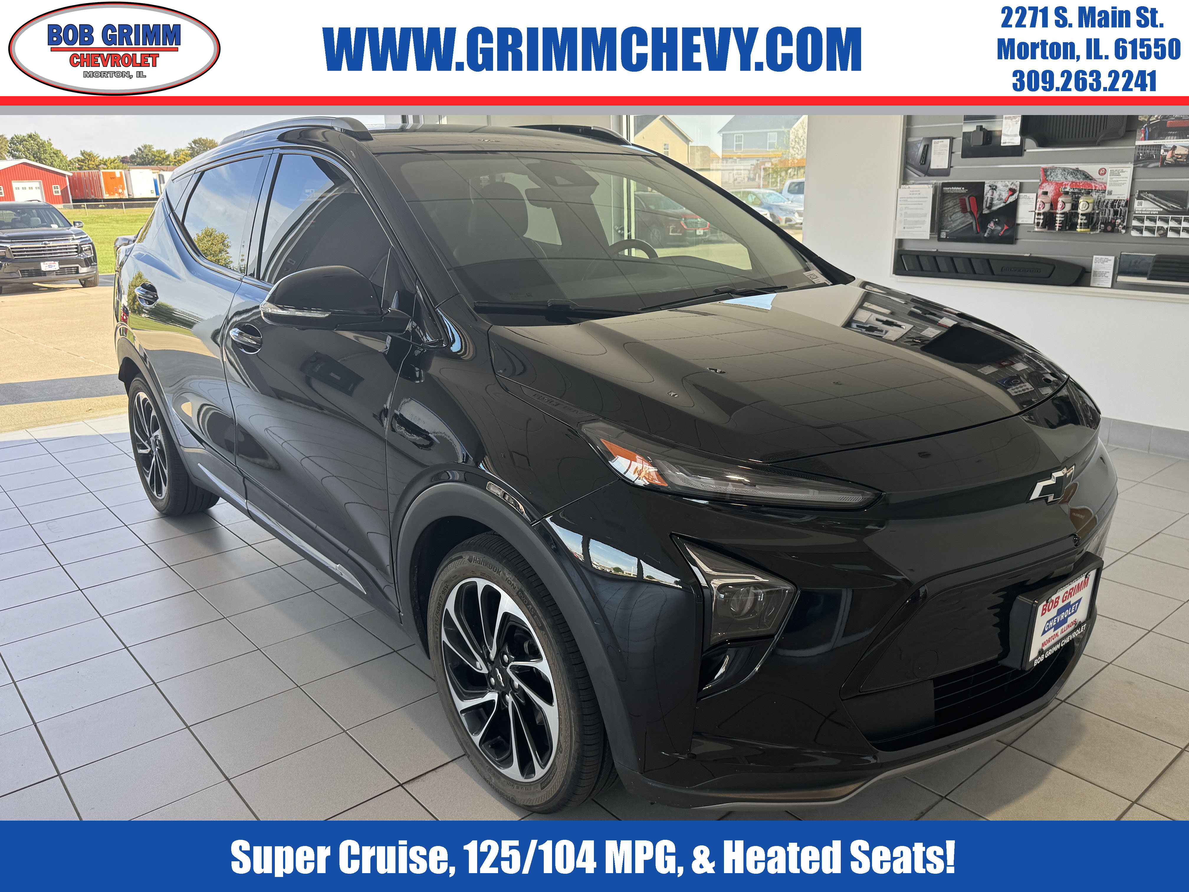 Used 2022 Chevrolet Bolt EUV Premier w/ Super Cruise Package FWD image 1